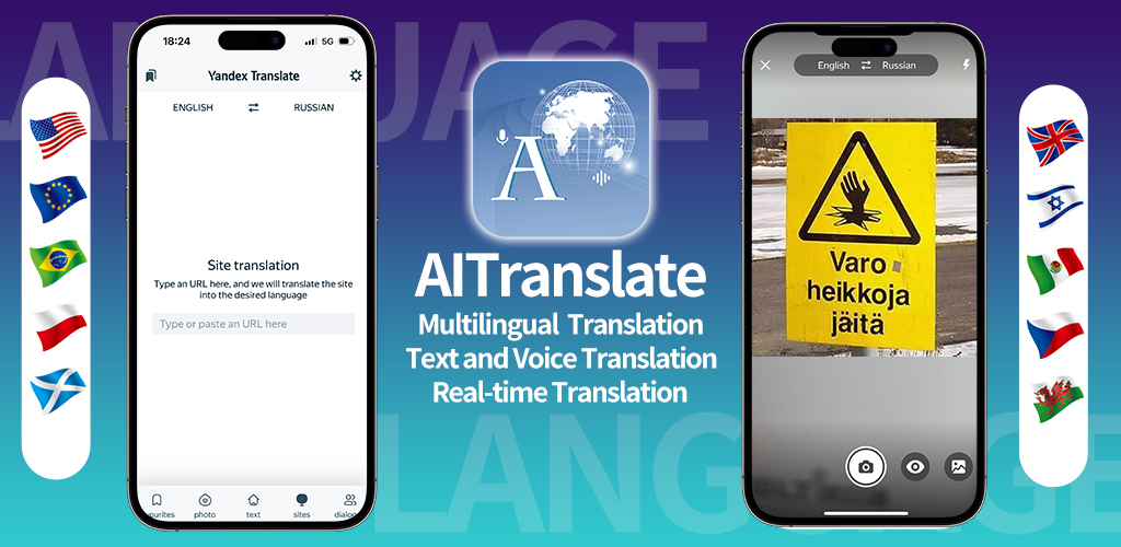 AI-Enhanced Language Translator App by SolGuruz on Dribbble Most Downloaded AI Language Translator Apps in the US